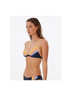 Podprsenka RIP CURL Melting Waves Fixed Tri, tmavomodrá Podprsenka RIP CURL Melting Waves Fixed Tri, tmavomodrá