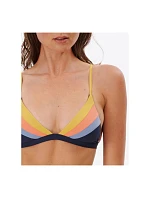 Podprsenka RIP CURL Melting Waves Fixed Tri, tmavomodrá Podprsenka RIP CURL Melting Waves Fixed Tri, tmavomodrá