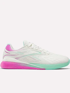 Tenisky Reebok NANO X5 EDGE CHALK/VIRTUAL PINK/ATOMIC AQUA (100249420)