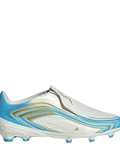 Detské kopačky adidas F50 Messi League LL FG white-blue IH1907