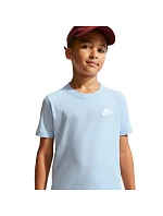 Detské tričko Nike Sportswear modré FZ5177 407 Detské tričko Nike Sportswear modré FZ5177 407