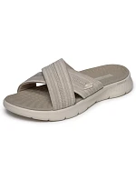 Dámske šľapky Skechers GO WALK FLEX SANDAL IMPRESSED 141420 DKTP