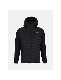 Bunda Peak Performance M Frost Down Hybrid Hood, čierna