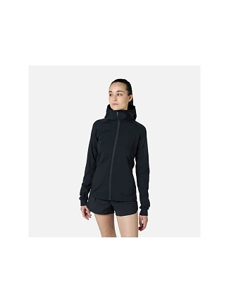 Dámska mikina ROSSIGNOL W Mid Layer Thin Fz, čierna Dámska mikina ROSSIGNOL W Mid Layer Thin Fz, čierna