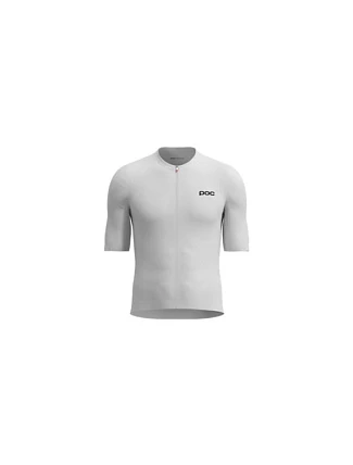 Cyklistické tričko POC M's Cadence Jersey, biele