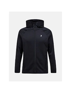 Mikina PEAK PERFORMANCE M Rider Essentials Zip Hood, čierna