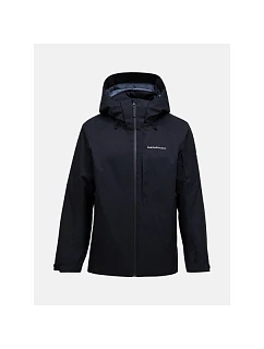 Bunda PEAK PERFORMANCE M Maroon Insulated Jacket, čierna