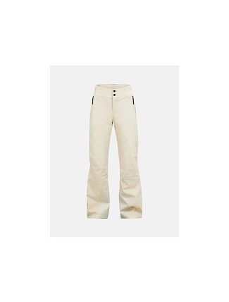 Nohavice PEAK PERFORMANCE W Whitelight Insulated Pants v pieskovej farbe