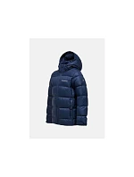 Bunda PEAK PERFORMANCE Jr Frost Down Puffer Jacket, tmavomodrá Bunda PEAK PERFORMANCE Jr Frost Down Puffer Jacket, tmavomodrá