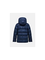 Bunda PEAK PERFORMANCE Jr Frost Down Puffer Jacket, tmavomodrá Bunda PEAK PERFORMANCE Jr Frost Down Puffer Jacket, tmavomodrá
