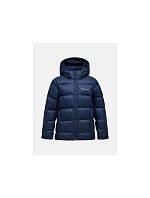 Bunda PEAK PERFORMANCE Jr Frost Down Puffer Jacket, tmavomodrá Bunda PEAK PERFORMANCE Jr Frost Down Puffer Jacket, tmavomodrá