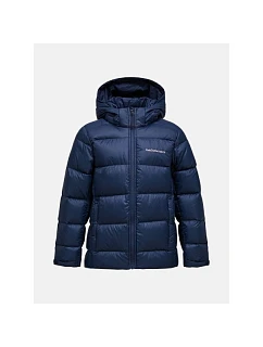 Bunda PEAK PERFORMANCE Jr Frost Down Puffer Jacket, tmavomodrá
