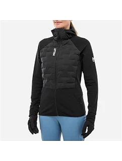 Lyžiarska bunda MILLET PIERRAENT HYBRID HOOD, čierna