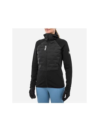 Lyžiarska bunda MILLET PIERRAENT HYBRID HOOD, čierna Lyžiarska bunda MILLET PIERRAENT HYBRID HOOD, čierna