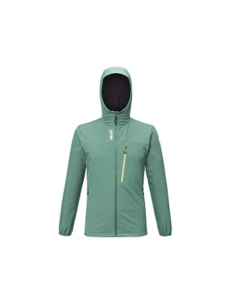 Bunda MILLET M SENECA SHIELD HOODIE zelená Bunda MILLET M SENECA SHIELD HOODIE zelená
