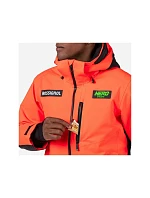 Pánska lyžiarska bunda ROSSIGNOL Hero Blackside Insulated Jkt, červená