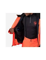 Pánska lyžiarska bunda ROSSIGNOL Hero Blackside Insulated Jkt, červená