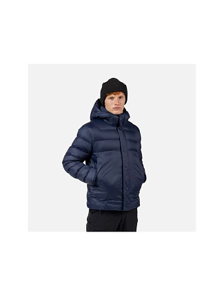 Pánska bunda ROSSIGNOL Aretu Down Hoodie Jkt, tmavomodrá