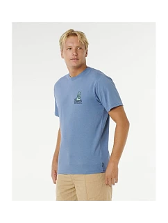 Pánske tričko RIP CURL Vaporcool Search Stack Tee, modré