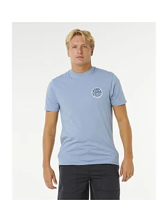 Pánske tričko RIP CURL Wettie Passage Icon Tee, modré