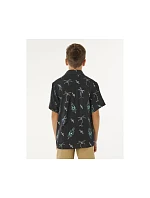 Chlapčenská košeľa RIP CURL Eternal Shred Ss Shirt-Boy, čierna Chlapčenská košeľa RIP CURL Eternal Shred Ss Shirt-Boy, čierna