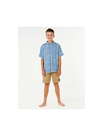 Chlapčenská košeľa RIP CURL Eternal Shred Ss Shirt-Boy, modrá Chlapčenská košeľa RIP CURL Eternal Shred Ss Shirt-Boy, modrá
