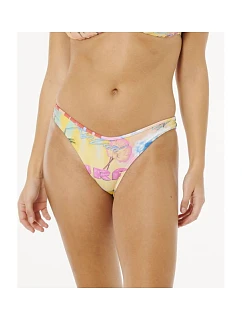 Spodná časť dámskych bikín RIP CURL Hotel Malibu Hi Leg Cheeky, viacfarebné