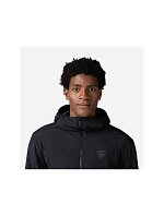 Pánska outdoorová bunda ROSSIGNOL Opside Hoodie Jkt, čierna Pánska outdoorová bunda ROSSIGNOL Opside Hoodie Jkt, čierna