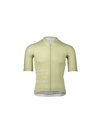 Cyklistické tričko POC M's PRISTINE PRINT Jersey – zelené