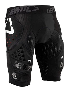 Šortky s chráničmi LEATT Impact Shorts 3DF 4.0, veľkosť M, čierne