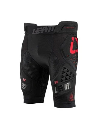 Šortky s chráničmi LEATT Impact Shorts 3DF 5.0, veľkosť M, čierne