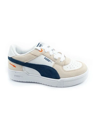 Detské športové tenisky Puma CA Pro Remix PS, béžové, kožené, unisex