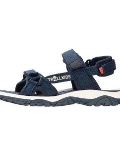 Detské športové sandále pre chlapcov/dievčatá Trollkids Kids Oslofjord Sandal navy (268-110)