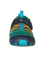 Topánky Trollkids Skaland Barefoot Hiker morská zelená/madeirská modrá/západ slnka v Sahare Topánky Trollkids Skaland Barefoot Hiker morská zelená/madeirská modrá/západ slnka v Sahare