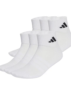 Ponožky adidas Cushioned Essentials Ankle, 6 párov, biele, KE5495