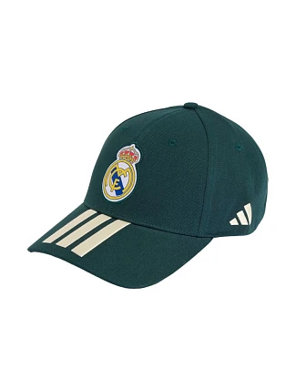 Čiapka adidas Real Madrid, zelená, KQ9573 Čiapka adidas Real Madrid, zelená, KQ9573
