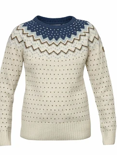 Dámsky sveter Fjallraven Ovik Knit Sweater – glacier green, veľkosť: M
