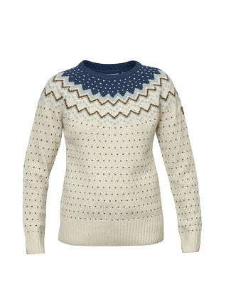 Dámsky sveter Fjallraven Ovik Knit Sweater – glacier green, veľkosť: M Dámsky sveter Fjallraven Ovik Knit Sweater – glacier green, veľkosť: M