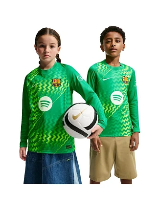 Detské tričko Nike FC Barcelona Stadium Goalkeeper 2026/27, zelené, II3610 324