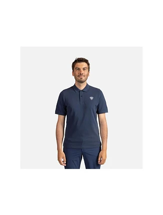 Pánske polo tričko ROSSIGNOL Traye Polo, tmavomodré Pánske polo tričko ROSSIGNOL Traye Polo, tmavomodré