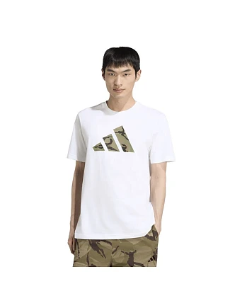 Tričko adidas s grafickým motívom Camo Three Bar Logo KT1687 Tričko adidas s grafickým motívom Camo Three Bar Logo KT1687