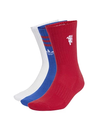 Ponožky adidas Manchester United, balenie po 3 kusoch, KQ5128 Ponožky adidas Manchester United, balenie po 3 kusoch, KQ5128
