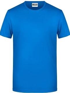 Daiber 8008 Pánske tričko z bio bavlny 02.8008 kobaltová