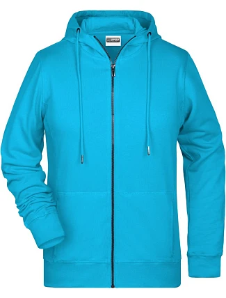 Daiber 8025 Dámska mikina s kapucňou 02.8025 turquoise Daiber 8025 Dámska mikina s kapucňou 02.8025 turquoise