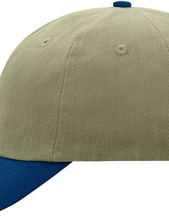 Daiber MB 6111 6-panelová raverová čiapka 03.6111 svetlo khaki/navy