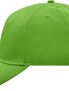 Daiber MB 6117 5-panelová čiapka s kšiltom 03.6117 kiwi