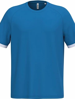 Kariban ProAct PA 4045 Unisexové športové tričko s kontrastnými prvkami 20.4045 sporty royal blue/white