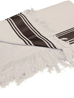 Kariban K 128 Plážová osuška Fouta 20.K128 natural/chocolate