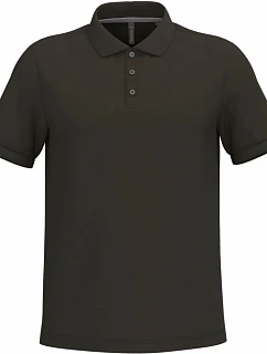 Kariban K 241 Pánske polo tričko z piké 20.K241 tmavá khaki