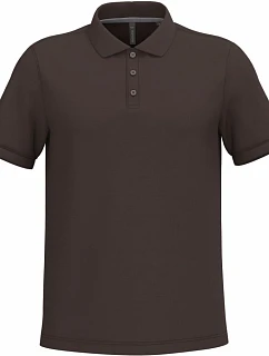 Kariban K 241 Pánske polo tričko z piké 20.K241 čokoládová